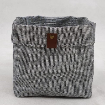 Light Gray Fabric Basket