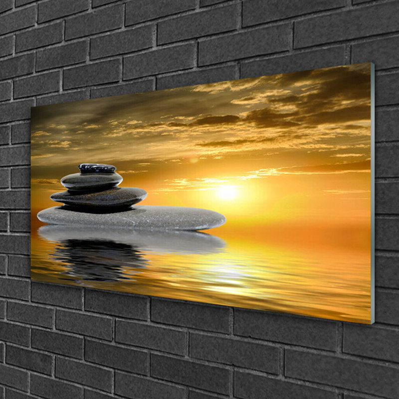 Art Stones - No Frame Print on Glass