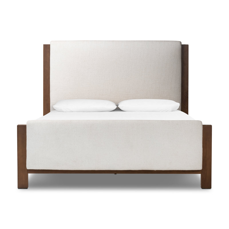 Willem Upholstered Bed, King, Omari Natural