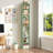 Gracyn 8-Tier Narrow Bookshelf With Adjustable Shelves-2146561557-2116139486
