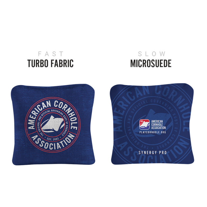 Insigne de tournoi officiel ACA Synergy Pro sacs de cornhole, Rouge