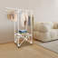Foldable Clothing Rack Clothes Drying Rack-1146985554