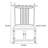 Solid Wood Armoire with Elegant Grain