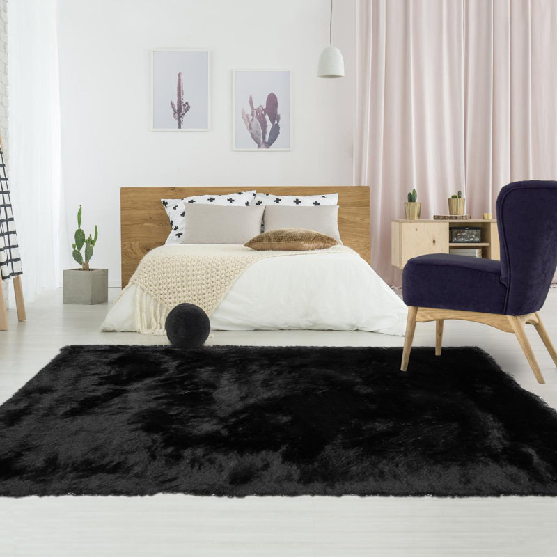 Bautista Hand Woven Shag, Rectangle 80 x 140cm