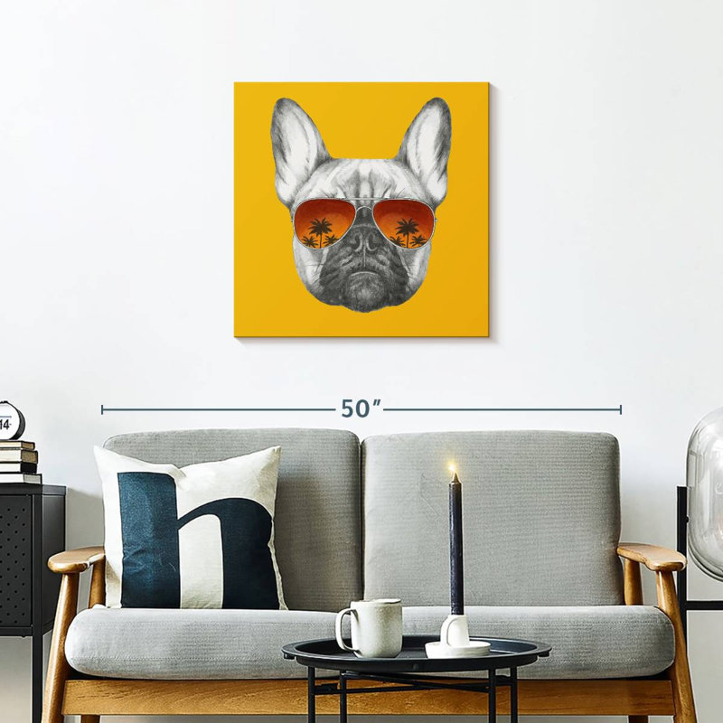 Bouledogue français Crowle Summer, H 24 po x l 24 po