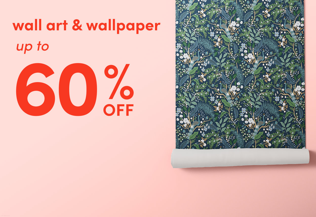 wall art & wallpaper clearance