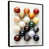 Black Floater Framed