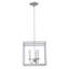 Luminaire suspendu carré 3 lumières lanterne Tarbox-652614838