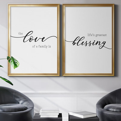 " Love Of A Family " 2 - Pieces