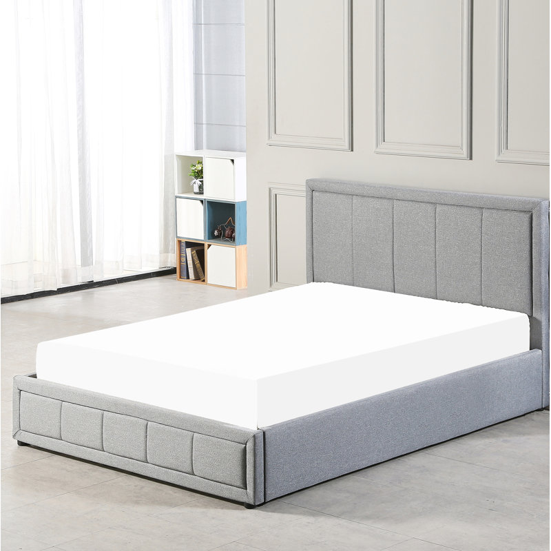 Cyrenna Upholstered Ottoman Storage Bed, Double (4'6)