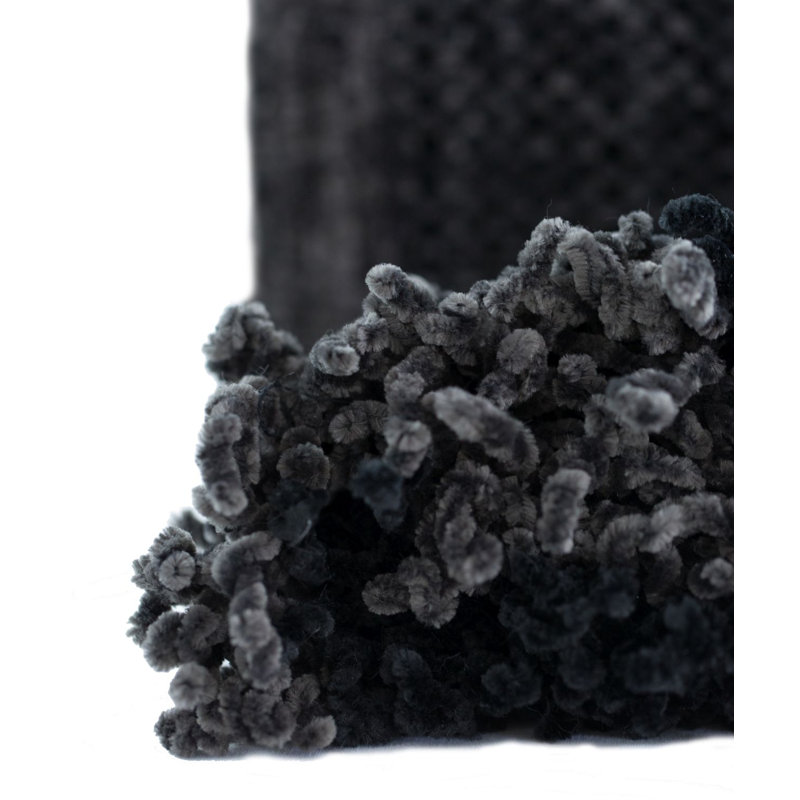 Union Point Geometric Blanket, Black