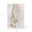 Jeté tissé beige 100% polyester