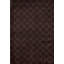 Hand-Knotted High-Quality Black and Brown Area Rug