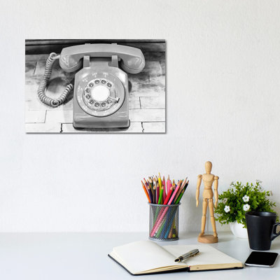 Hello In Black And White by MScottPhotography - Wrapped Canvas Gallery-Wrapped Canvas Giclée
