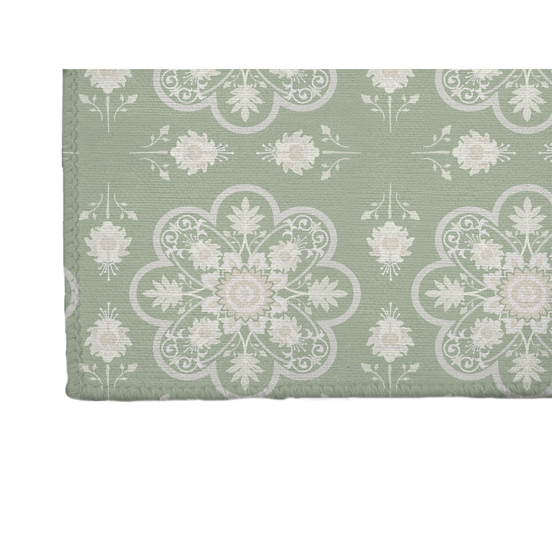 Tapis de lessive Skye, Sauge, Rectangulaire 2 pi x 3 pi