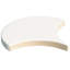 Highwater 5" Fish Scale Polished Ceramic Tile-813553264