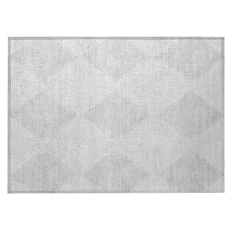 Tapis extérieur lavable antidérapant 2 pi x 3 pi ivoire