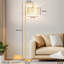 Lampe sur pied moderne en métal 64,1 po pour salon-2078129249