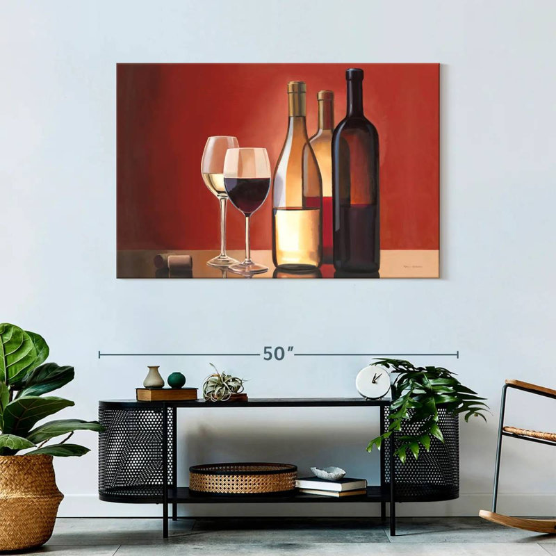 Yarlin Wine Trio, 30" H x 45" W