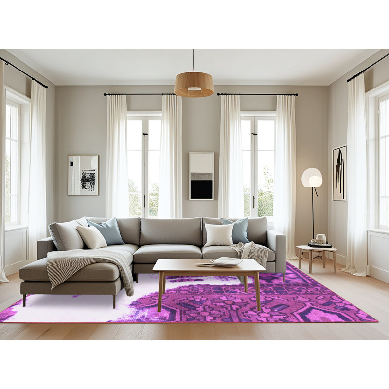 Tapis mauve Bremen, Rectangle 8 pi x 10 pi