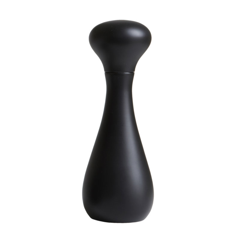 Brand Menahan No Power Source Required / Manual Salt & Pepper Shaker, Black, Large (24 cm H x 8 cm W x 8 cm D)
