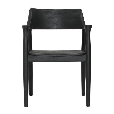 Stafford Teak Dining Chair, Black