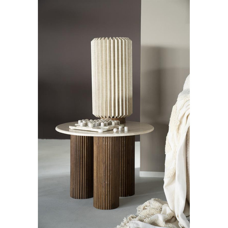 Xavi Marble End Table