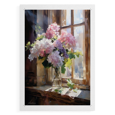 FLORAL Series DCCL XXXIV - Impression sur toile seulement - NON CADRE