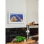Dog Watches Takeoff - Print on Canvas-20115911