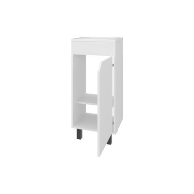 Meuble-lavabo mural avec lavabo intégré Quartzite