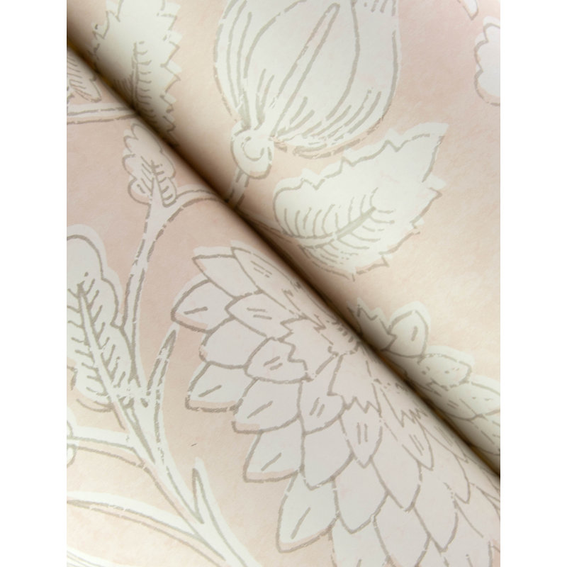 Papier peint Vadouvan Jacobean Trail, Rose