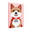 Animaux mignons avec un collier rouge et une étiquette en os-285992294-285992293-285992290