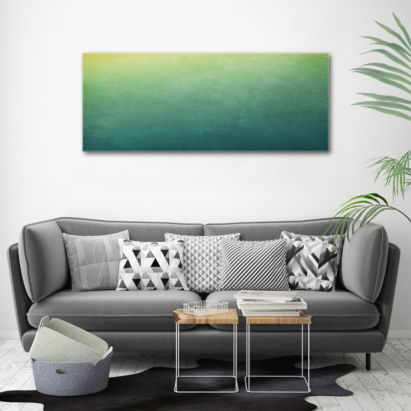 Marine Gradient - Wrapped Canvas Print