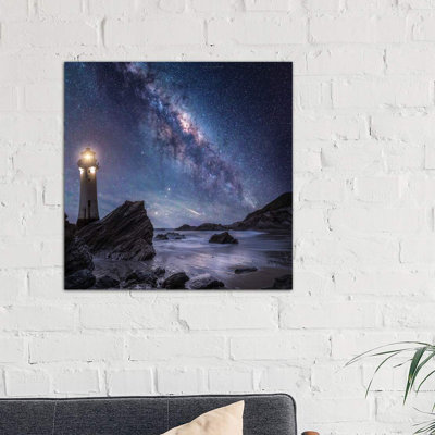 Milkyway Rocks by Brent Shavnore - Wrapped Canvas Print