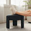Repose-pieds rembourré en velours de 20,5 po Modern Modern Design -357596248-453737654