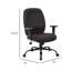 Fauteuil pivotant surdimensionné Piny, réglable, noir, 400 lb