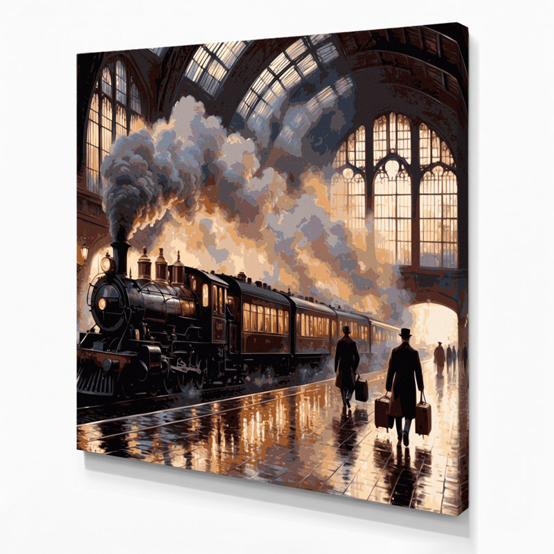 Art sur toile, transport, H 32 po x l 32 po