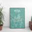 Seoul City Map - No Frame Print-1229317324