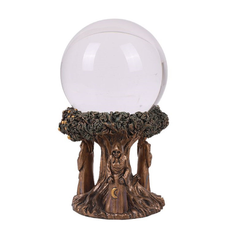 Globe terrestre à eau crone de jeune fille réfléchissant Ryden