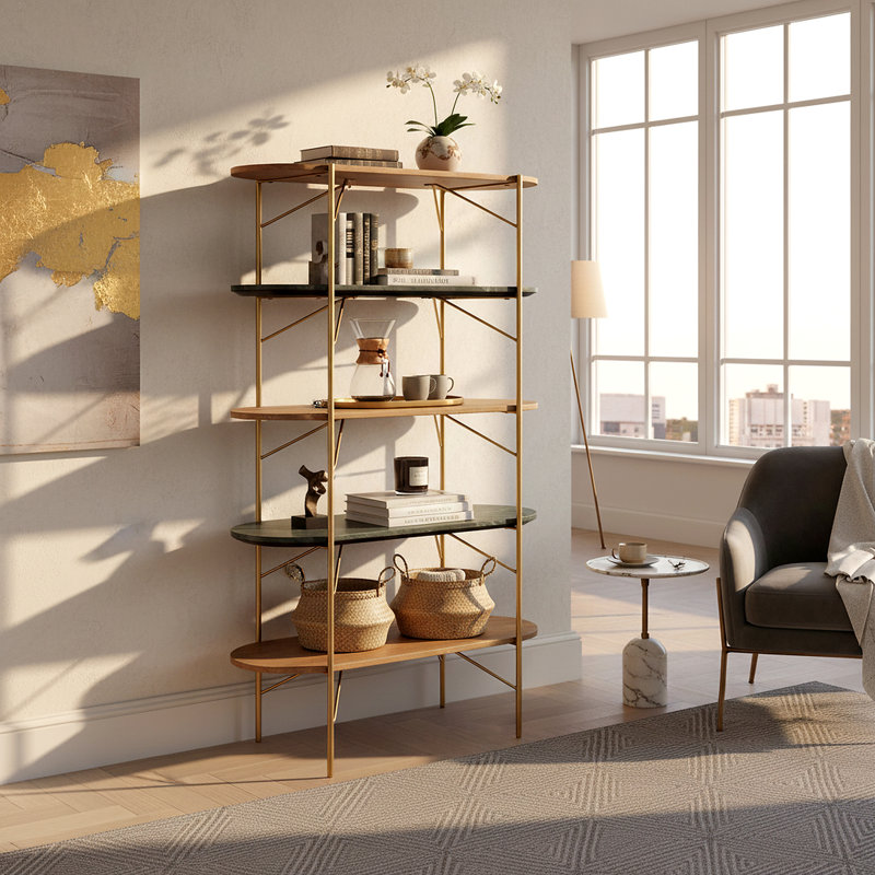 Étagère à livres H 59 "x l 33,5"