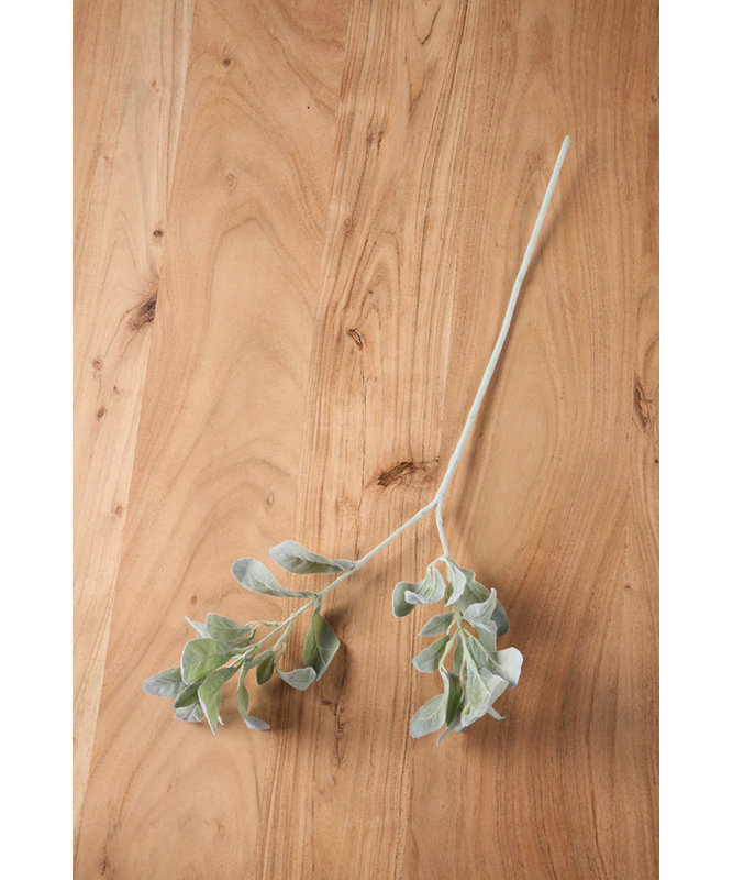 Faux Frosted Lambs Ear Stems