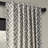 Rami Geo Contemporary Cotton Room Darkening Curtains- Single Panel-1858947802-1858947792