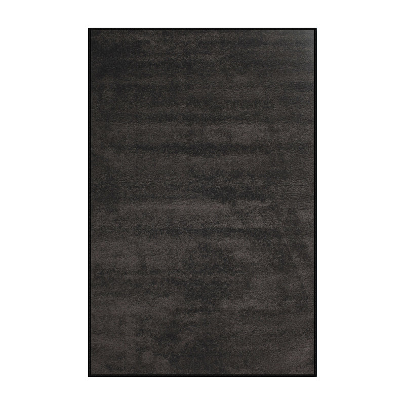 Tapis contemporain gris / noir Loeb, Rectangle 8 pi x 12 pi