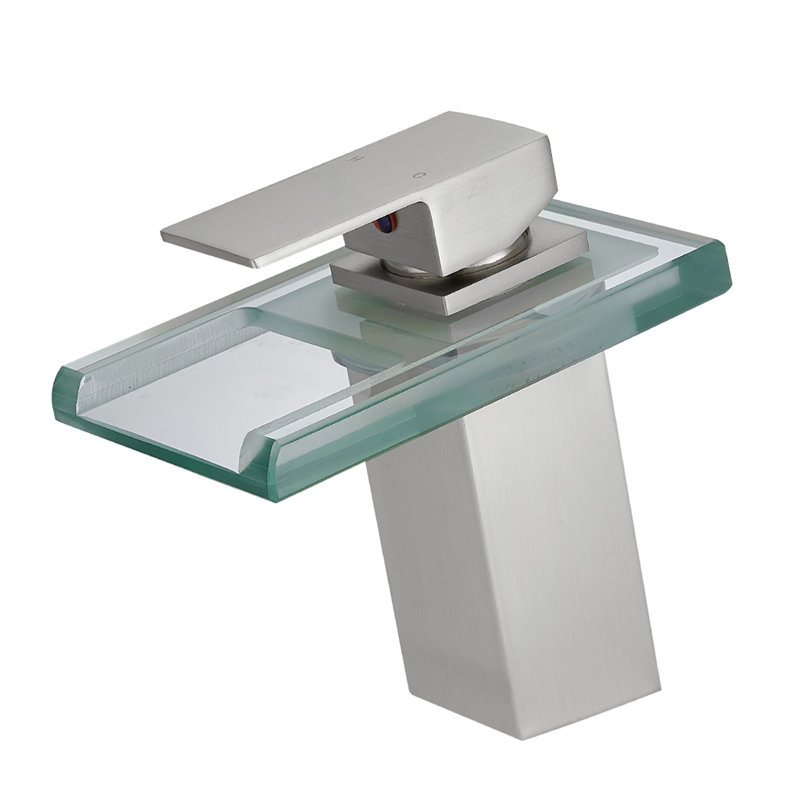 Single-Hole Bathroom Faucet, Brushed Nickel