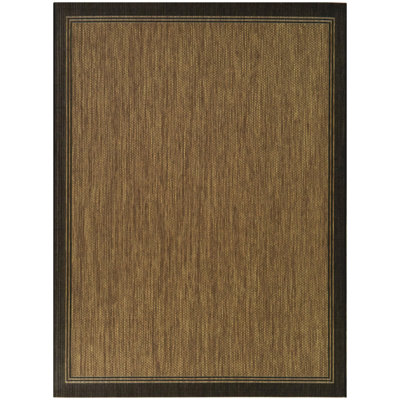 Tapis brun intérieur / extérieur Kennaway