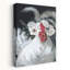 Art floral moderne coq floral-129001252
