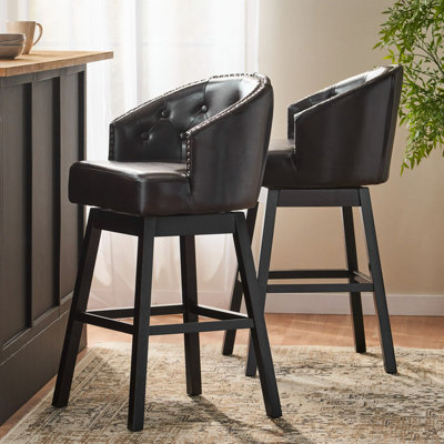 Tabouret de bar pivotant à 360 degrés
