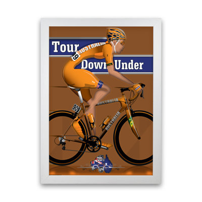 Australia Cyclist - Print