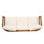 Canapé 3 places Catania Acacia, beige