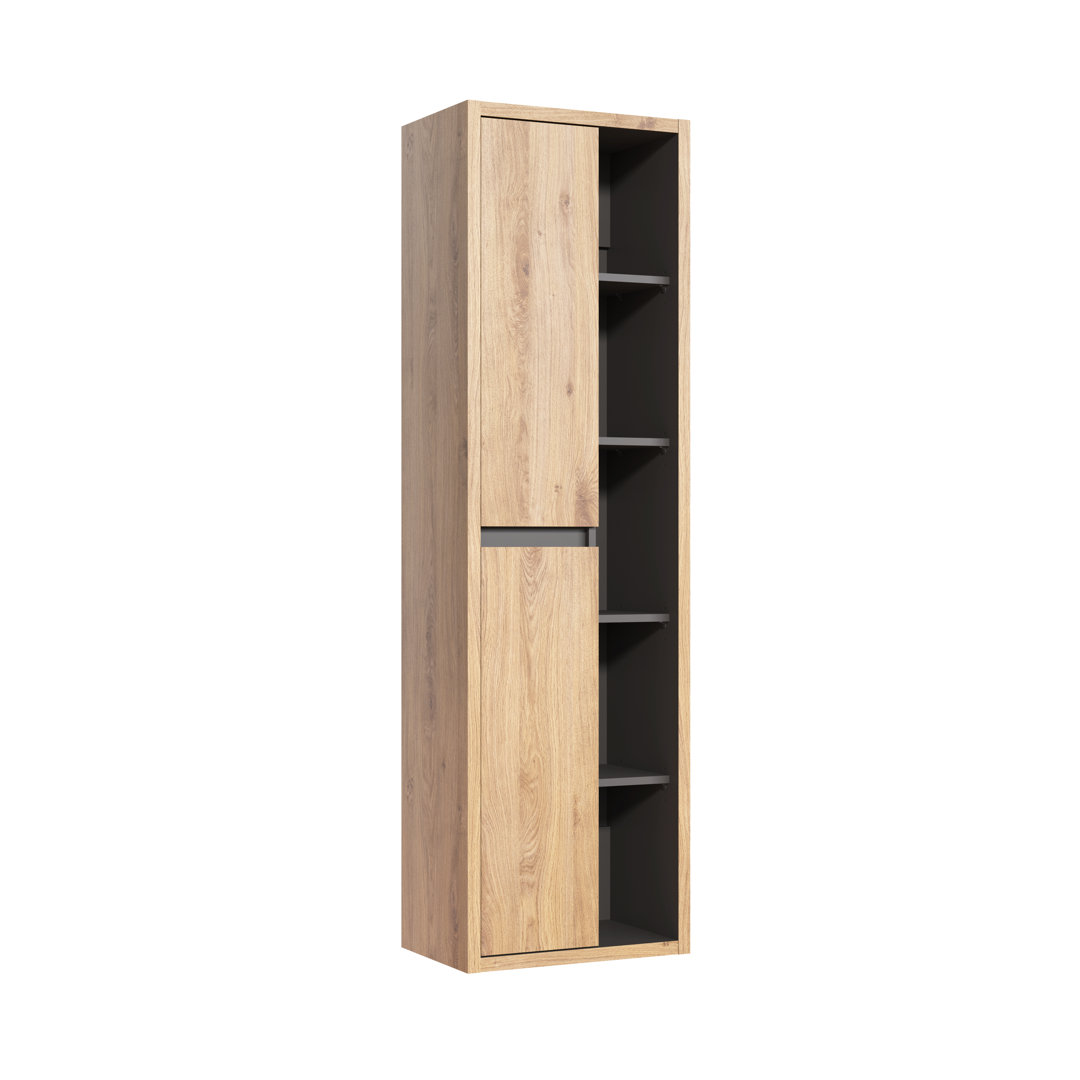 50 x 170 cm Badschrank Indeya